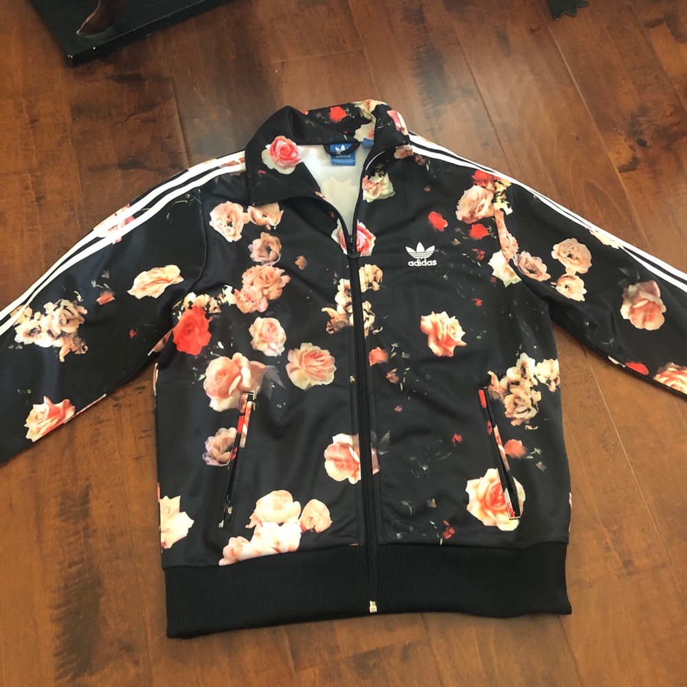 Adidas Floral Track Jacket